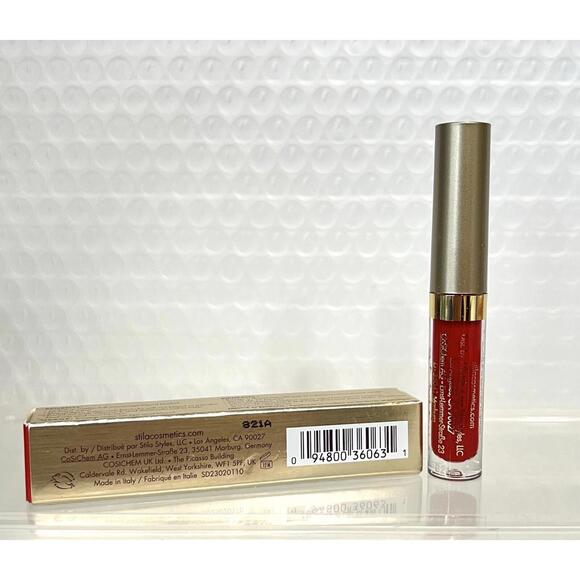 Stila Stay All Day Liquid Lipstick Beso Travel Mini Size 0.05 fl oz / 1.5 ml NIB - Picture 2 of 4